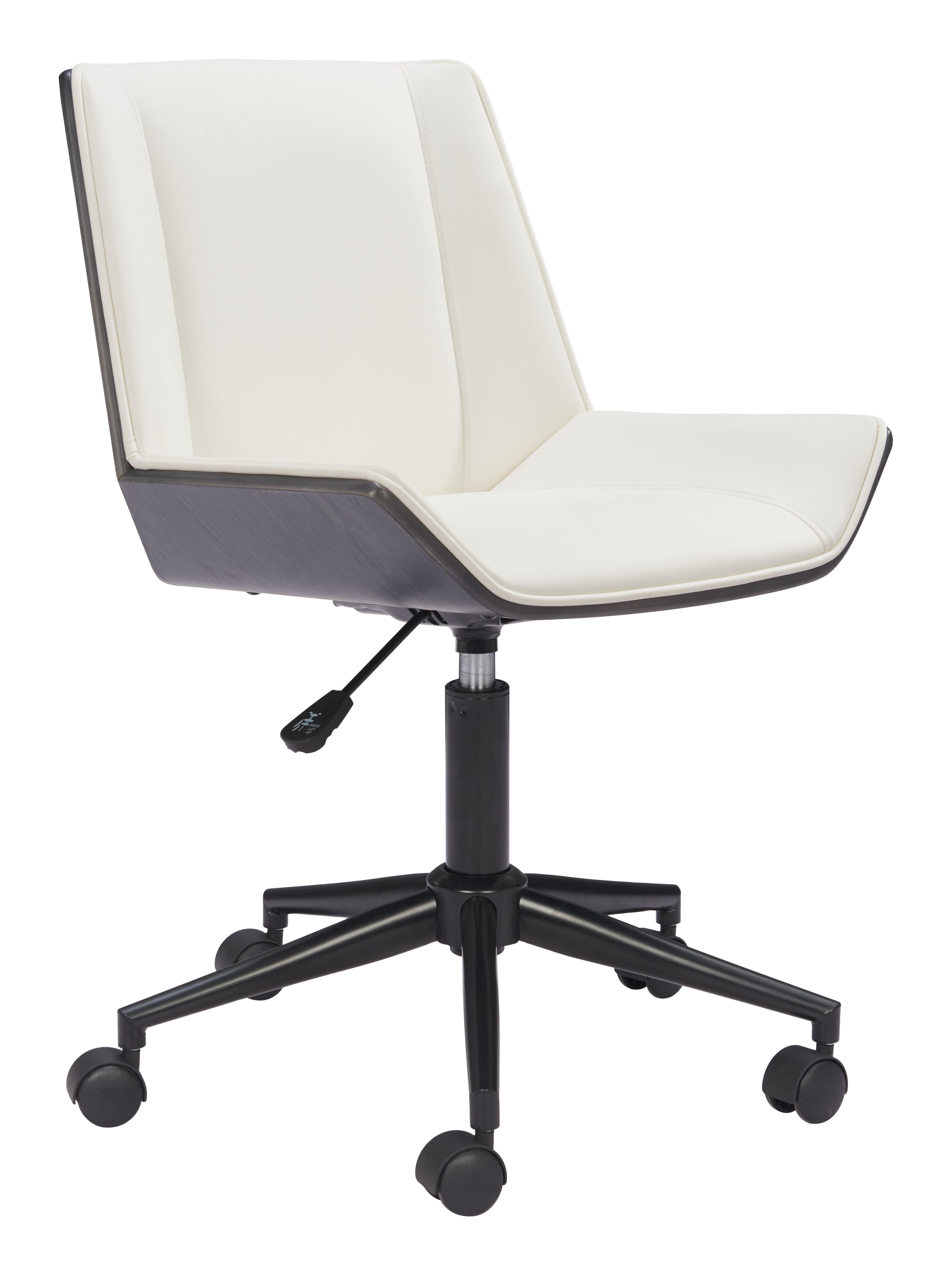 Maker Contemporary Office Chair — White